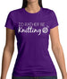 Rather Be Knitting Womens T-Shirt