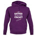 I'd Rather Be Watching Cricket unisex hoodie