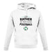 I'd Rather Be Watching Football unisex hoodie