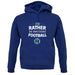 I'd Rather Be Watching Football unisex hoodie