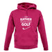 I'd Rather Be Watching Golf unisex hoodie