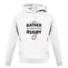 I'd Rather Be Watching Rugby unisex hoodie