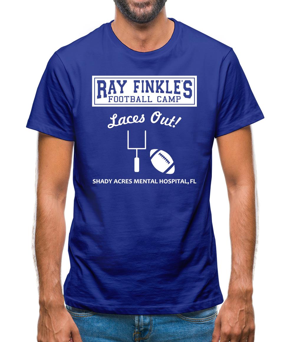 Ray Finkle's Football Camp Laces Out! Mens T-Shirt