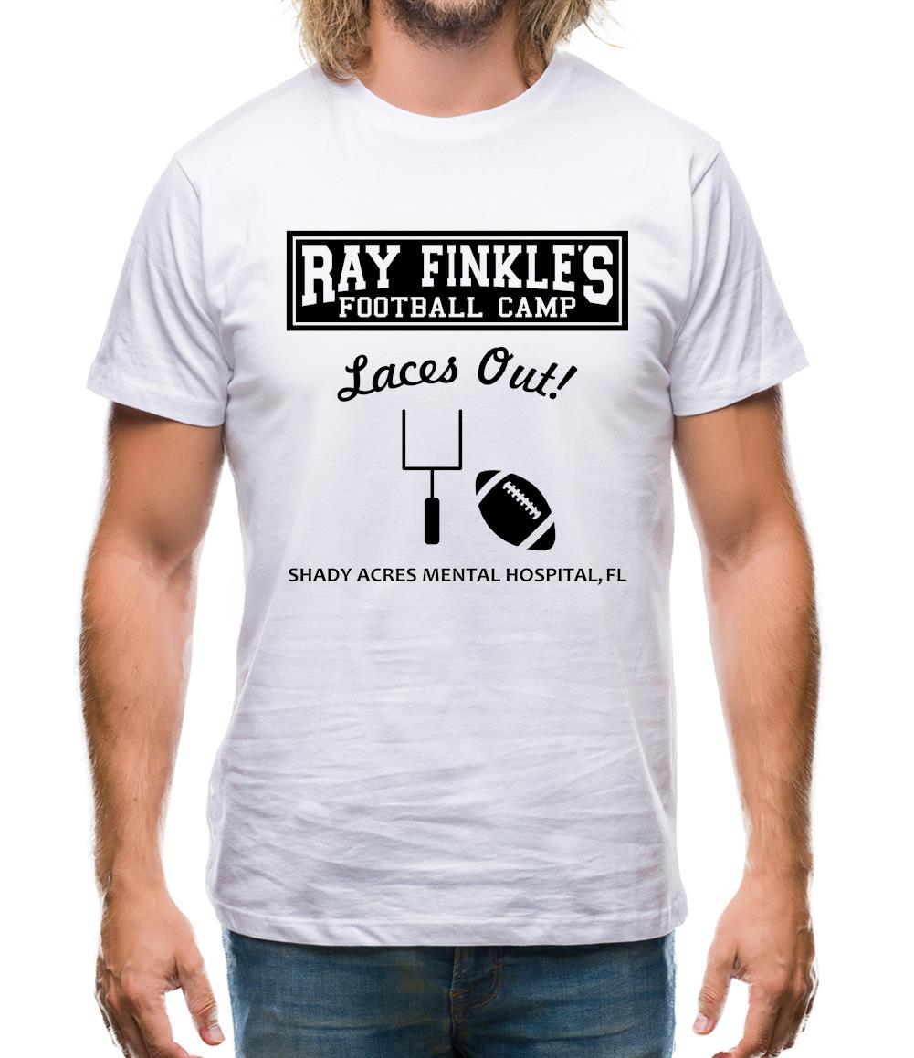 Ray Finkle's Football Camp Laces Out! Mens T-Shirt