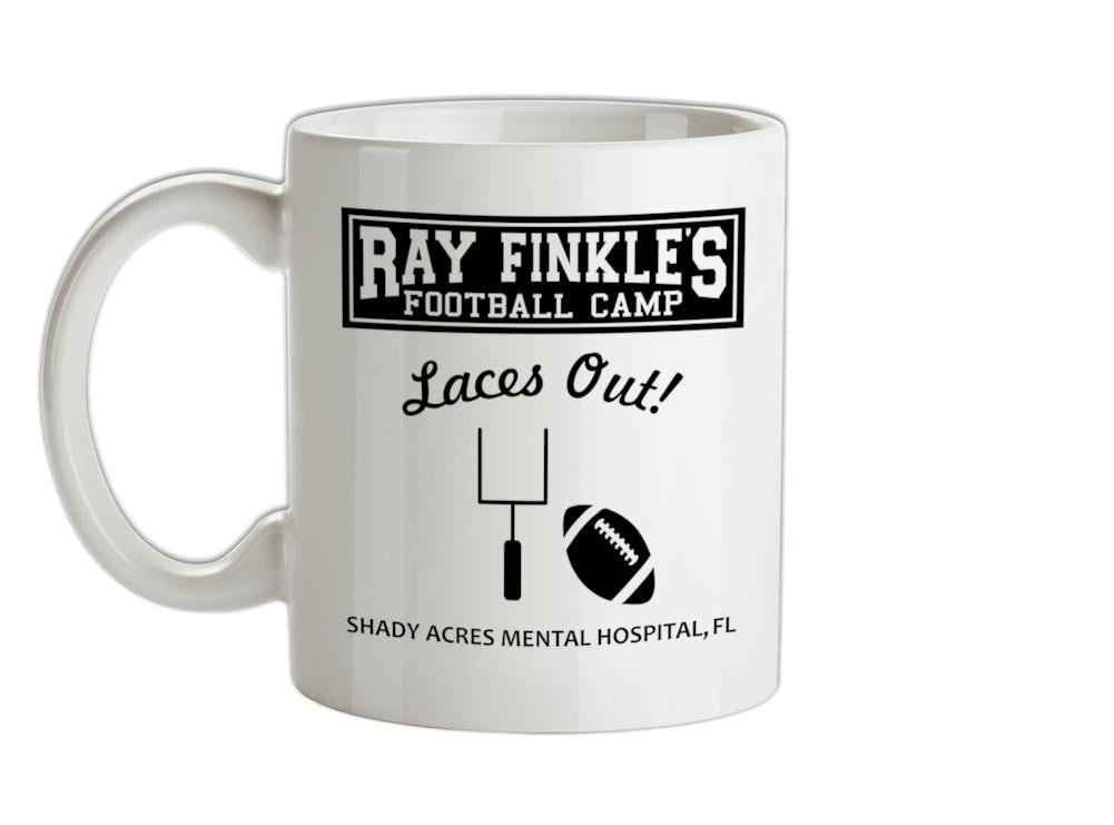 Ray Finkle's Football Camp Laces Out! Ceramic Mug