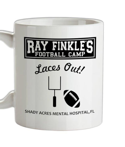 Ray Finkle's Football Camp Laces Out! Ceramic Mug