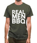 Real Men Bbq Mens T-Shirt