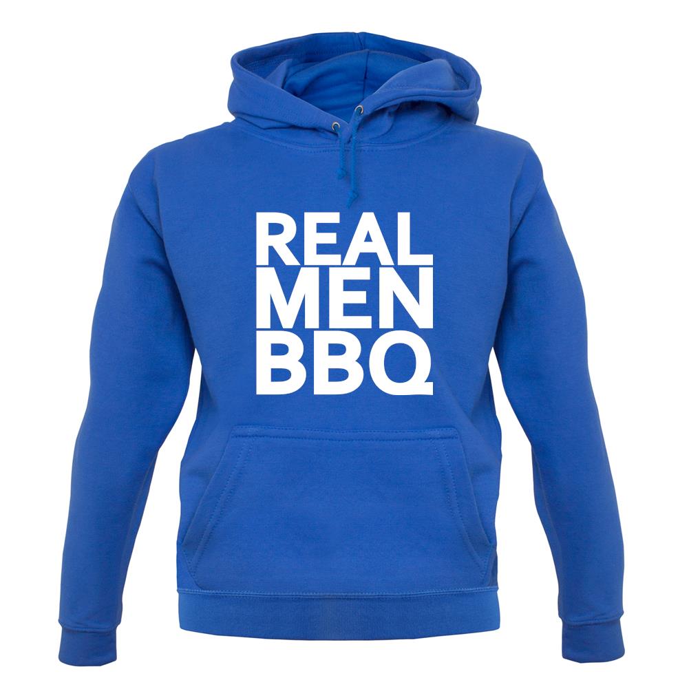 Real Men Bbq unisex hoodie