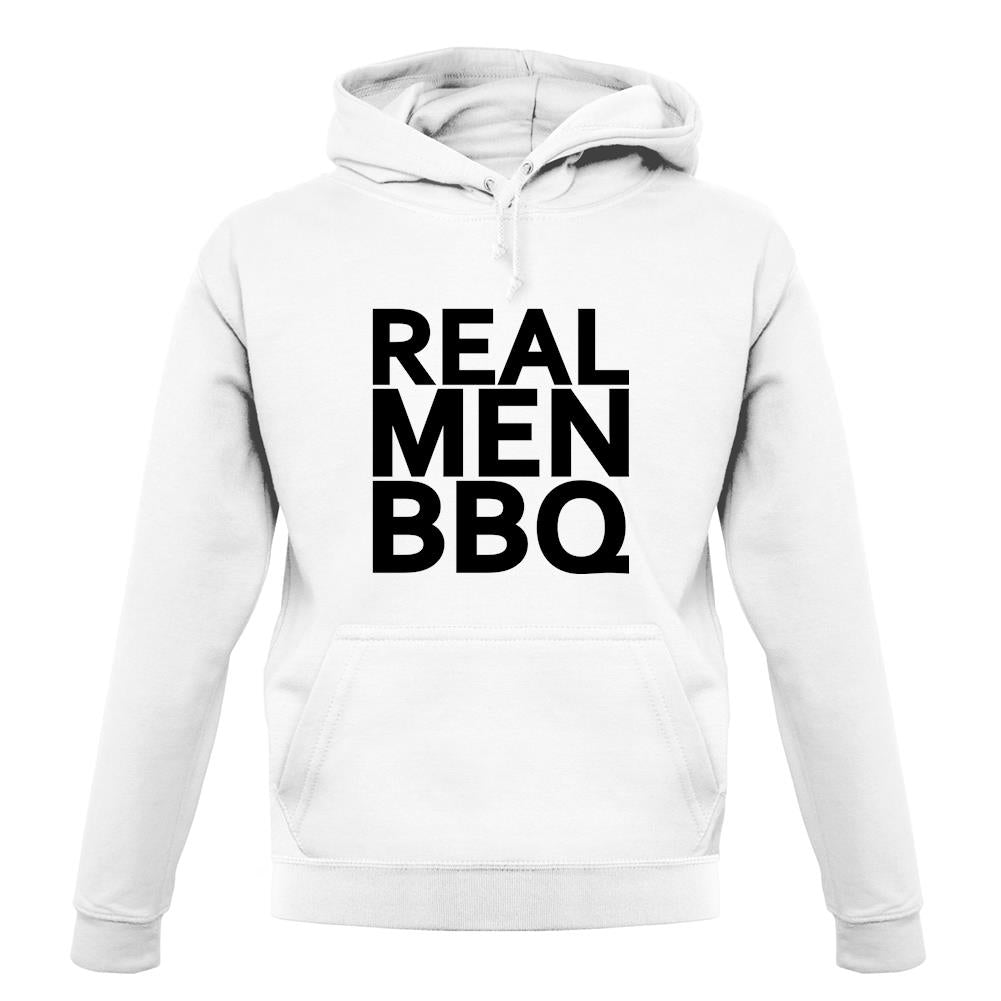 Real Men Bbq unisex hoodie