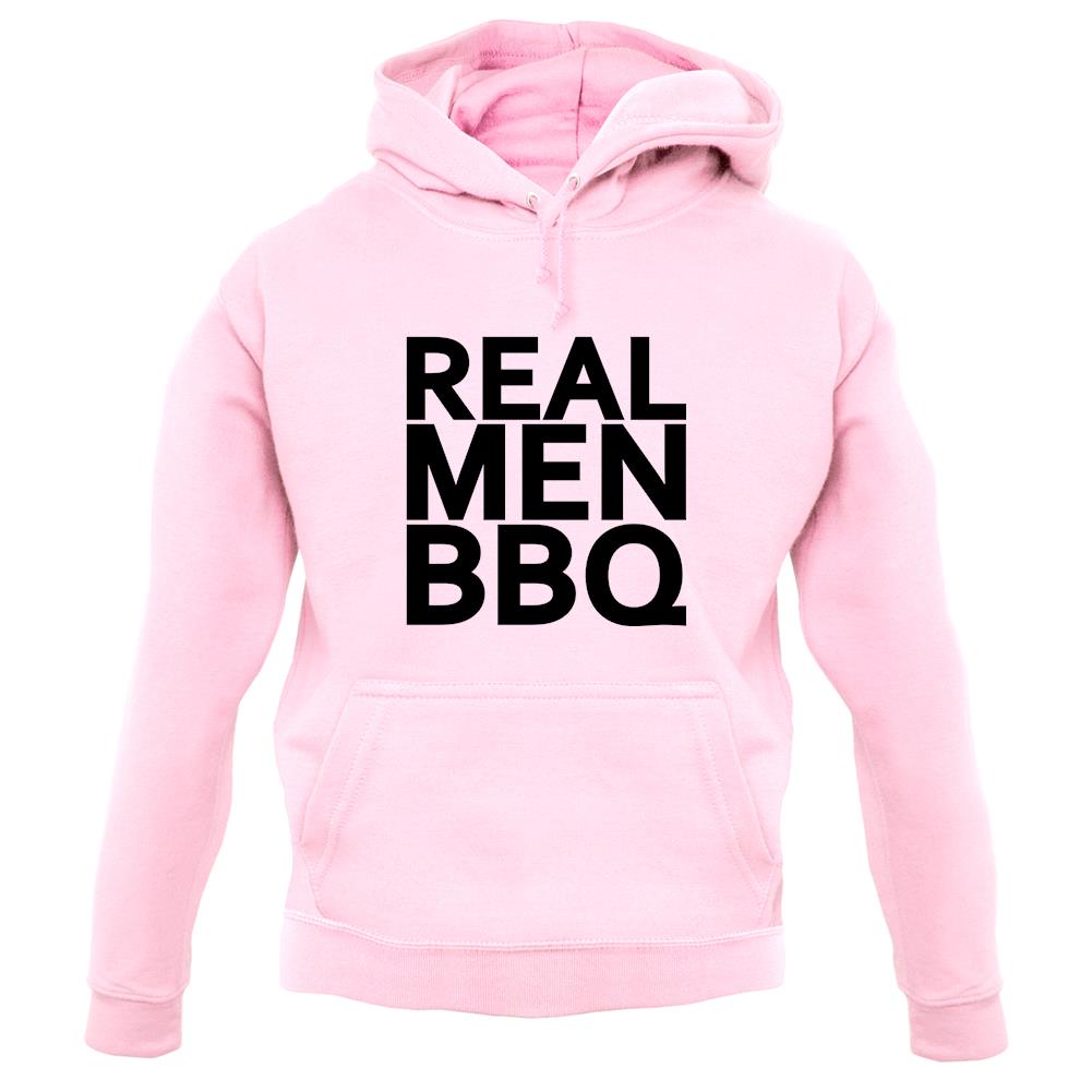 Real Men Bbq unisex hoodie