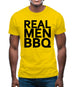 Real Men Bbq Mens T-Shirt