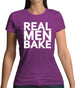 Real Men Bake Womens T-Shirt