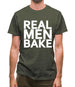 Real Men Bake Mens T-Shirt