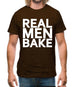 Real Men Bake Mens T-Shirt