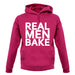 Real Men Bake unisex hoodie