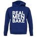 Real Men Bake unisex hoodie