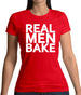 Real Men Bake Womens T-Shirt