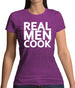 Real Men Cook Womens T-Shirt