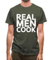 Real Men Cook Mens T-Shirt