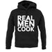 Real Men Cook unisex hoodie