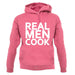 Real Men Cook unisex hoodie