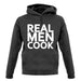 Real Men Cook unisex hoodie