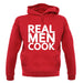 Real Men Cook unisex hoodie