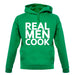 Real Men Cook unisex hoodie