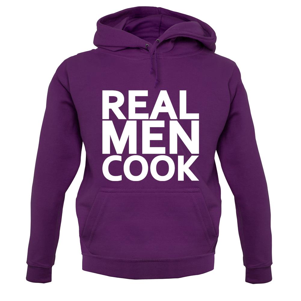 Real Men Cook unisex hoodie