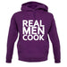 Real Men Cook unisex hoodie