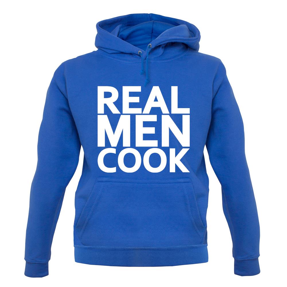Real Men Cook unisex hoodie