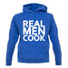 Real Men Cook unisex hoodie