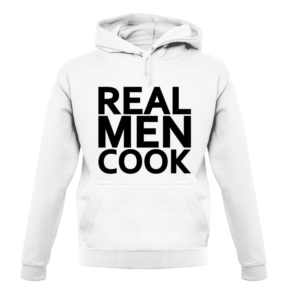Real Men Cook unisex hoodie