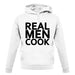 Real Men Cook unisex hoodie