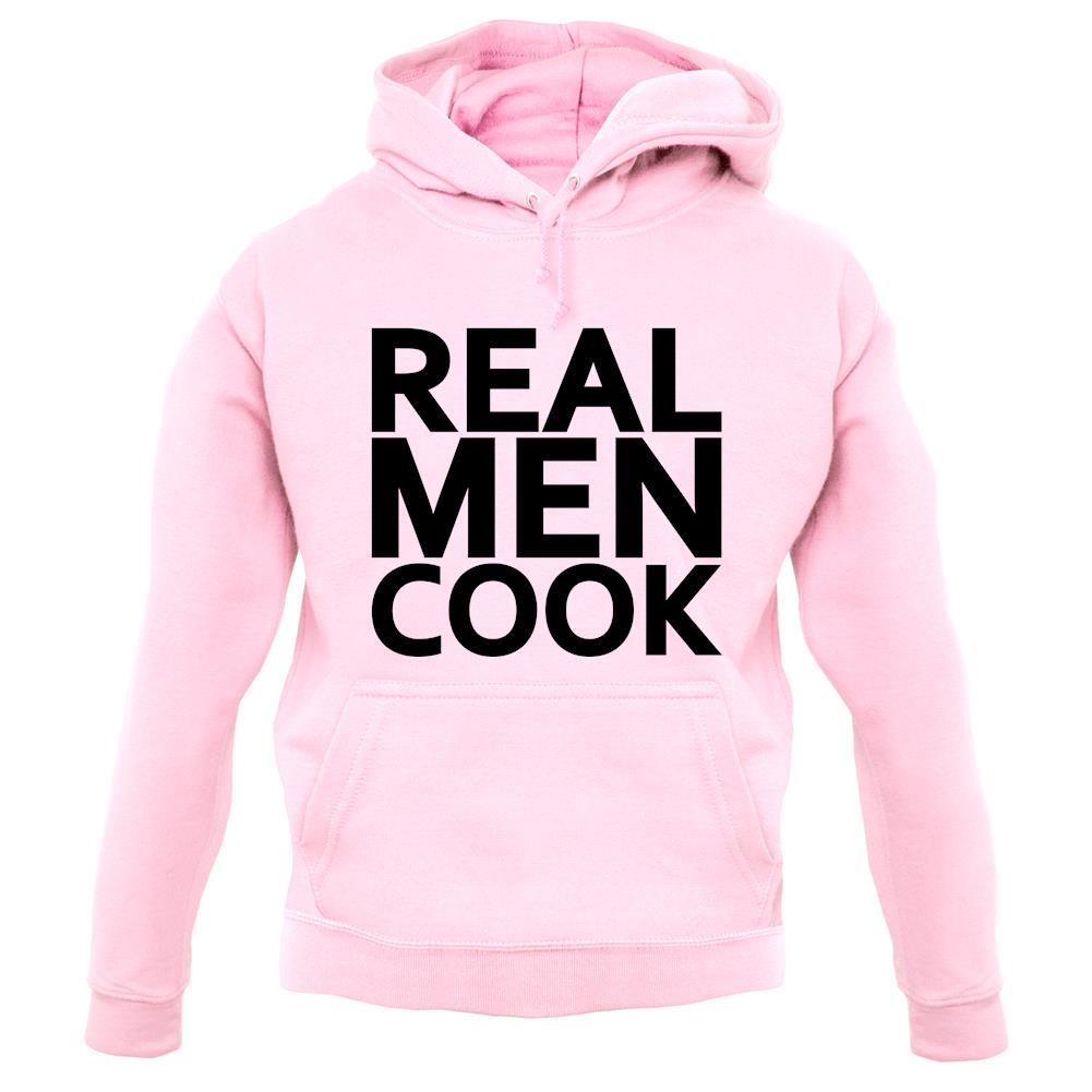 Real Men Cook unisex hoodie