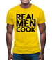 Real Men Cook Mens T-Shirt