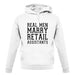 Real Men Marry Retail Assistants unisex hoodie