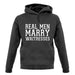Real Men Marry Waitresses unisex hoodie