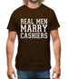 Real Men Marry Cashiers Mens T-Shirt