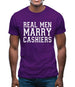 Real Men Marry Cashiers Mens T-Shirt