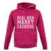 Real Men Marry Cashiers unisex hoodie