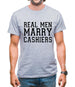 Real Men Marry Cashiers Mens T-Shirt