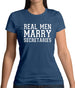 Real Men Marry Secretaries Womens T-Shirt