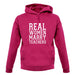 Real Women Marry Teachers unisex hoodie