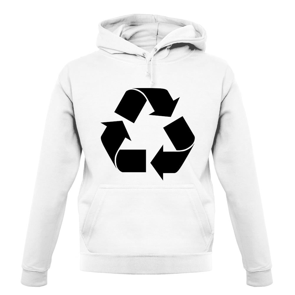 Recycling Symbol unisex hoodie