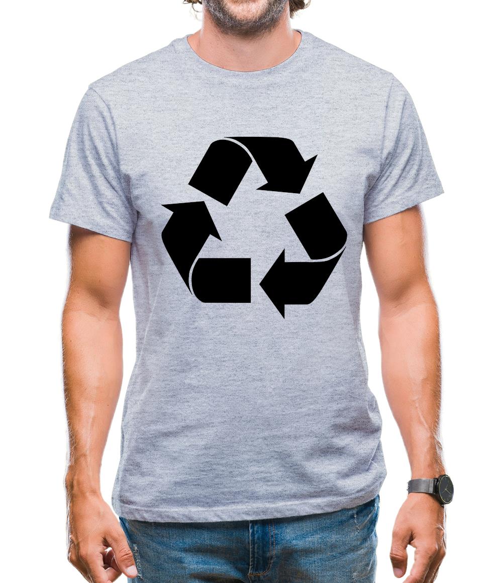 Recycling Symbol Mens T-Shirt