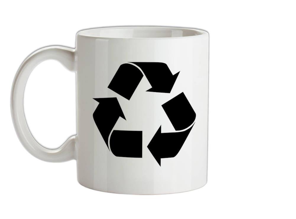 Recycle Symbol Ceramic Mug