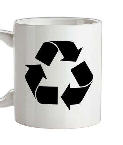 Recycle Symbol Ceramic Mug