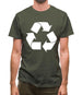 Recycling Symbol Mens T-Shirt
