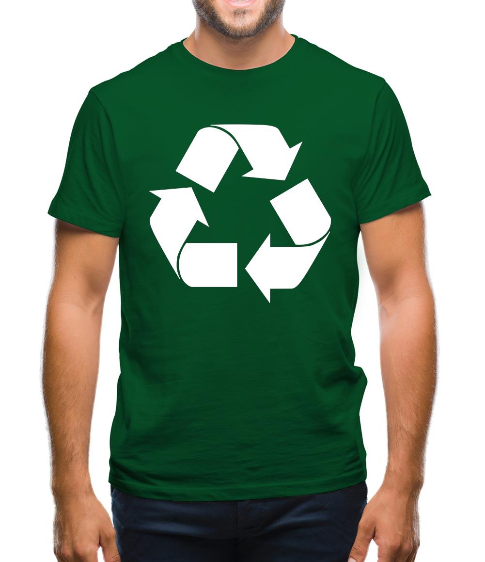 Recycling Symbol Mens T-Shirt